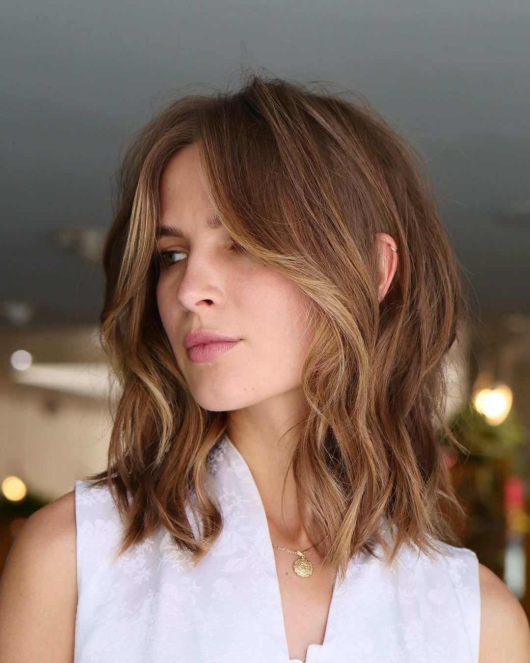 Mid-Length Balayage Hair