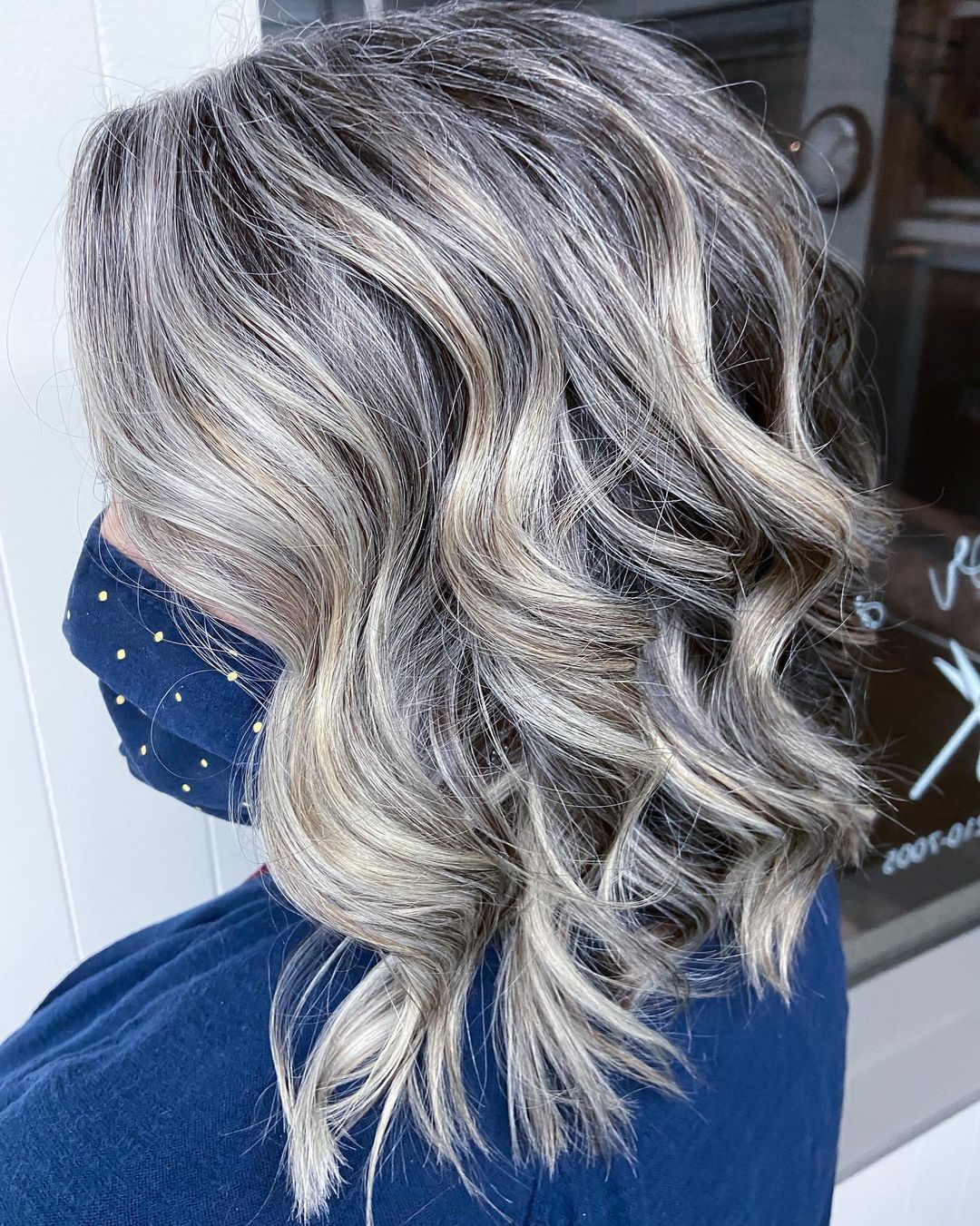 Transition to Gray with Highlights and Lowlights
