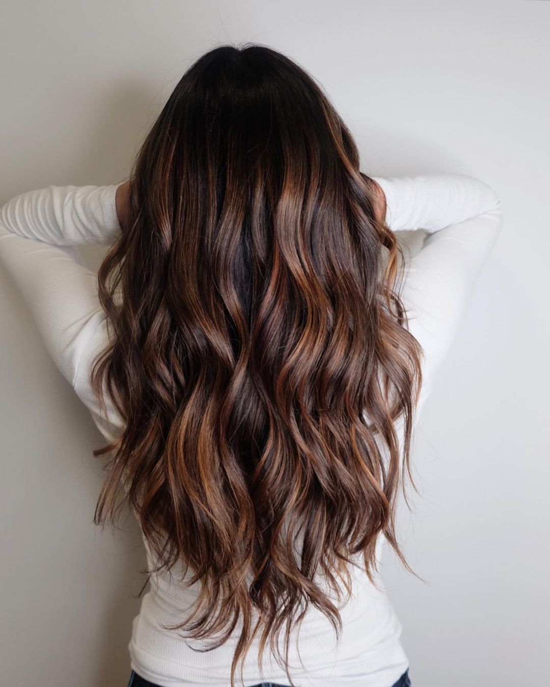 Long Layered Haircut with Beachy Waves