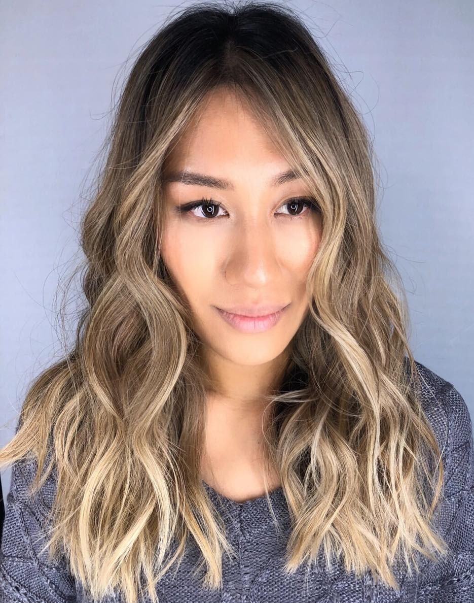 Long Hairstyle with Beach Waves