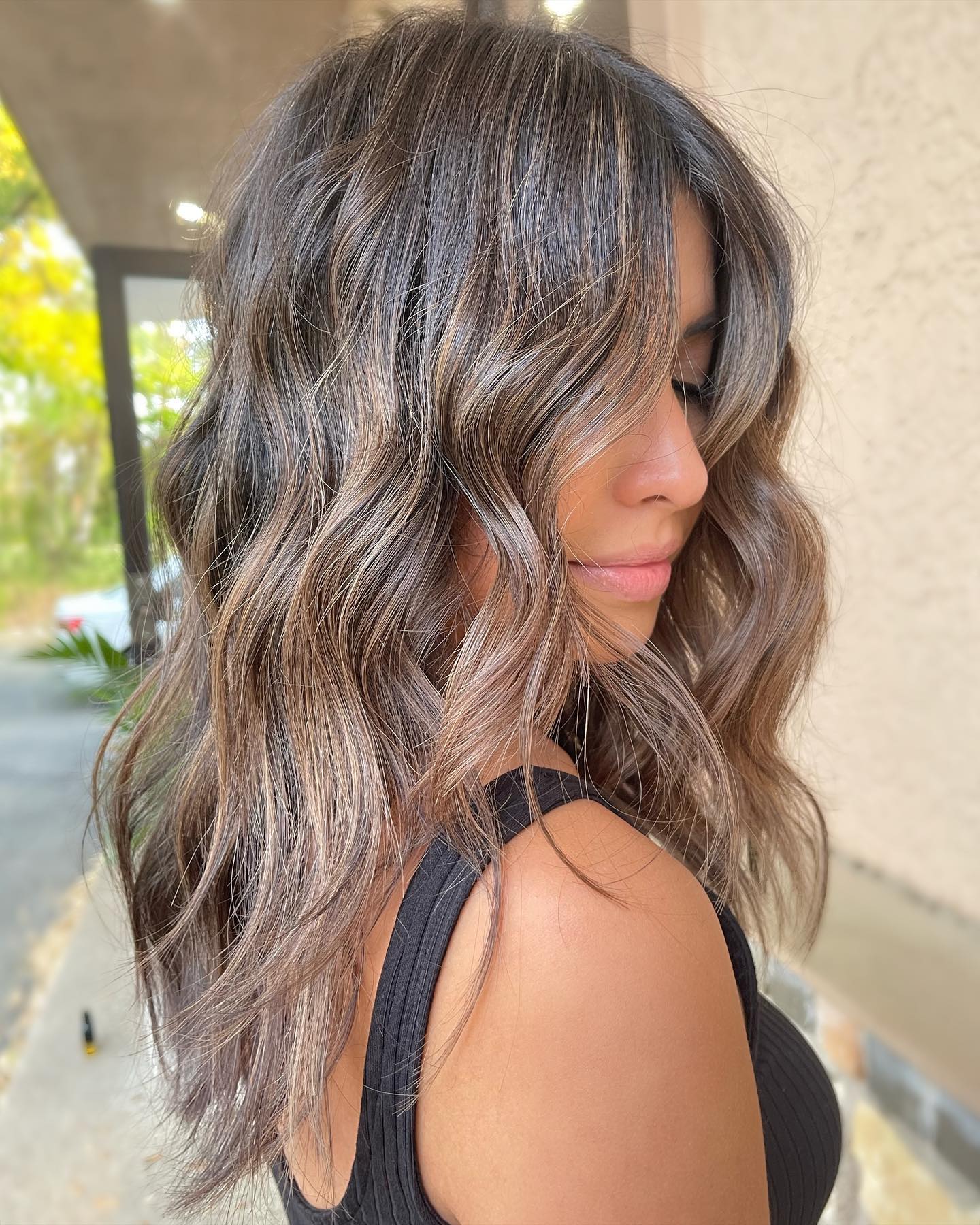 Light Ash Brown Balayage