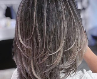 Elegant Medium Piece-y Haircut