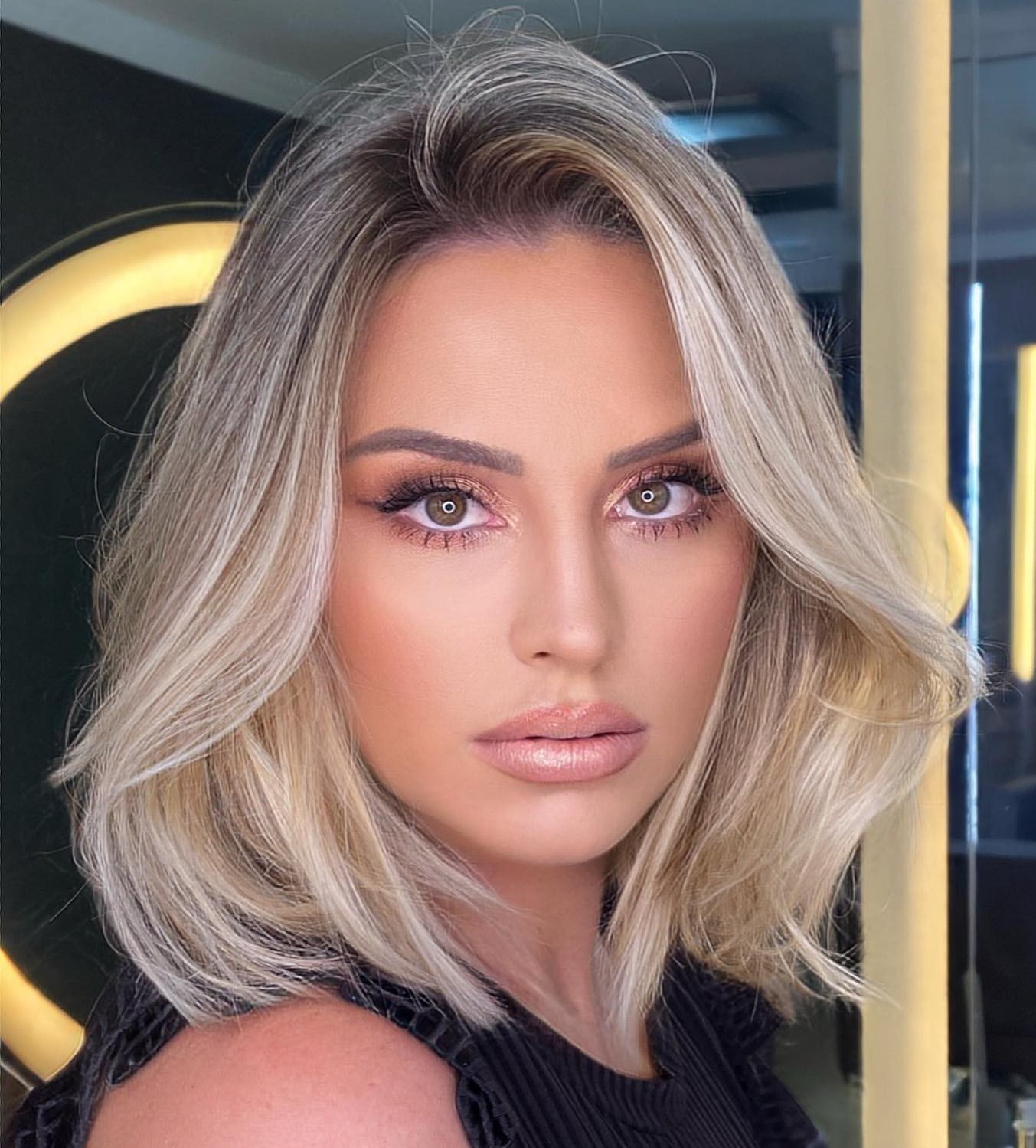 Fine Hair Medium-Length Cut