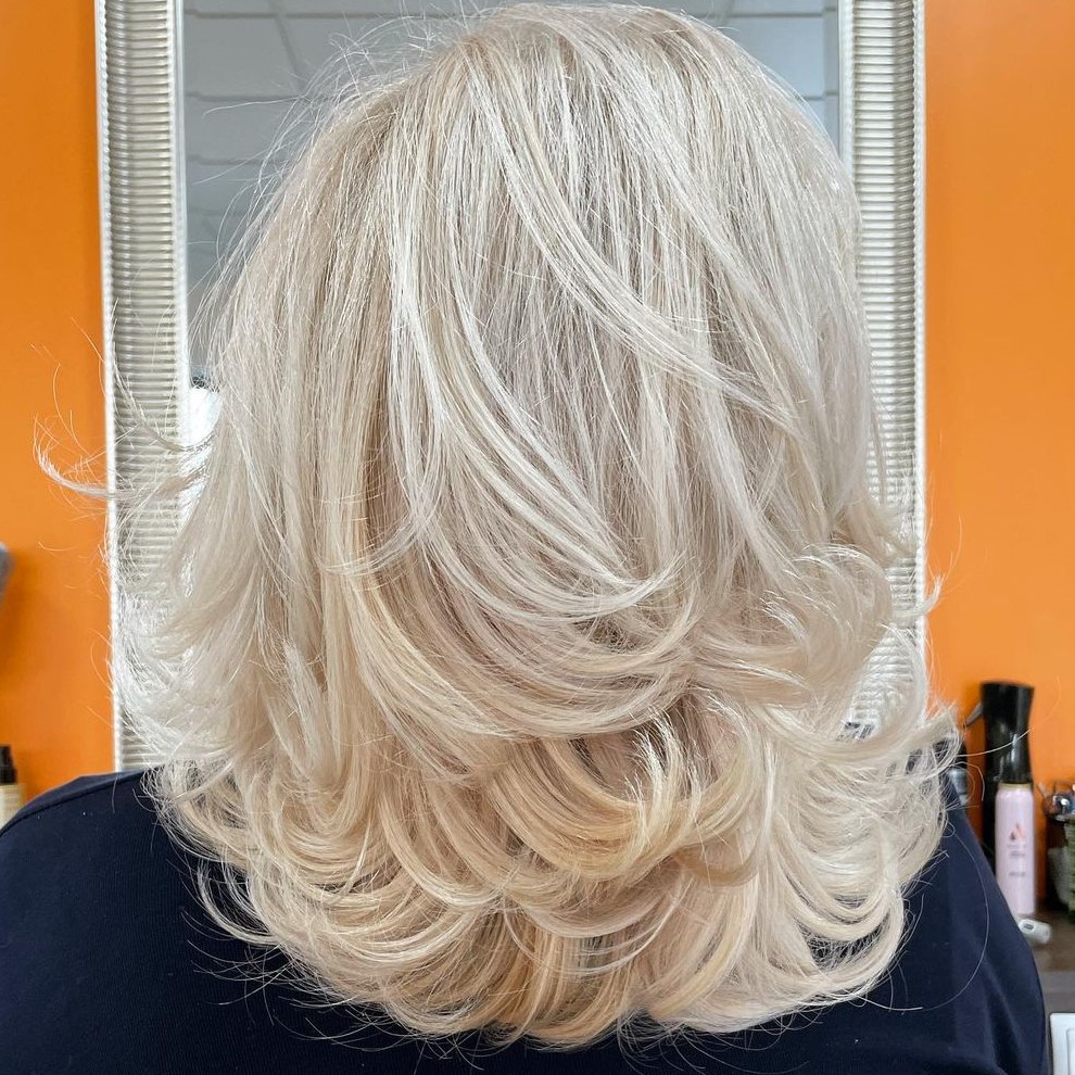 Medium Haircut with Long Layers