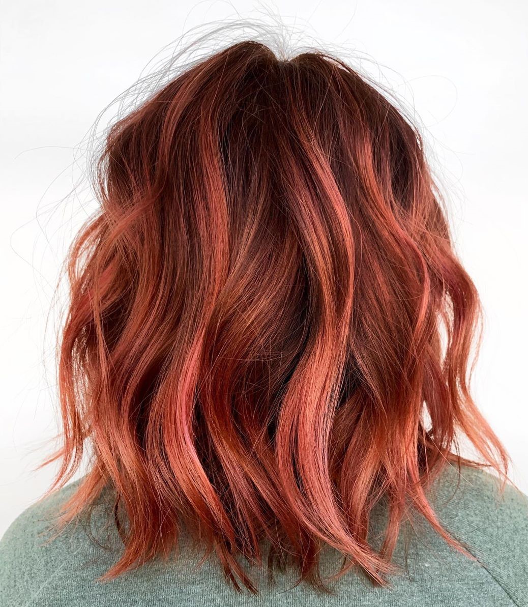 Messy Rosewood Lob