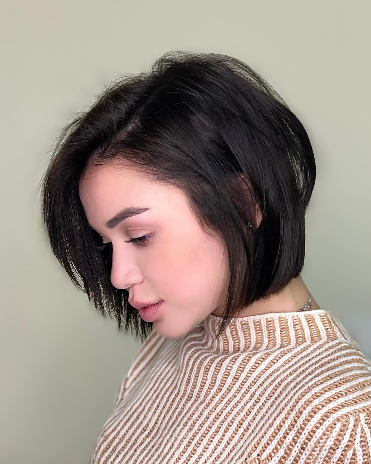 Blunt Bob with Face-Framing Layers