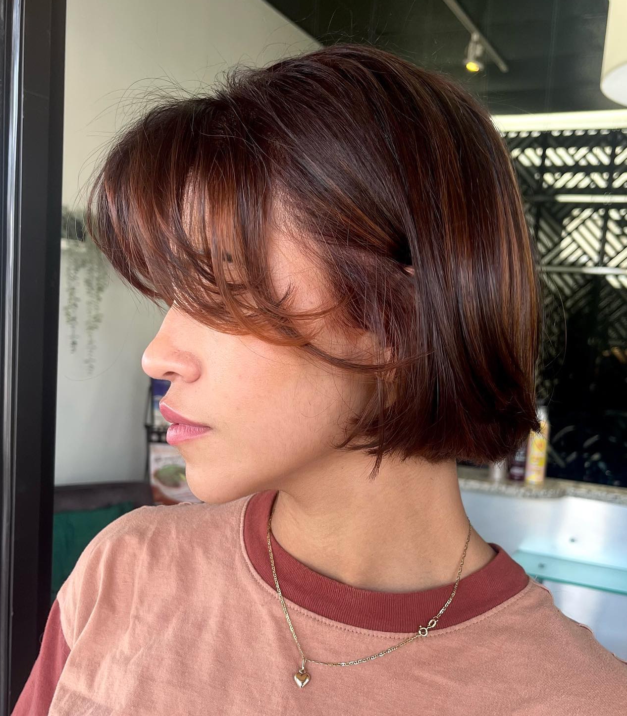 2023 Warm Brown French Bob