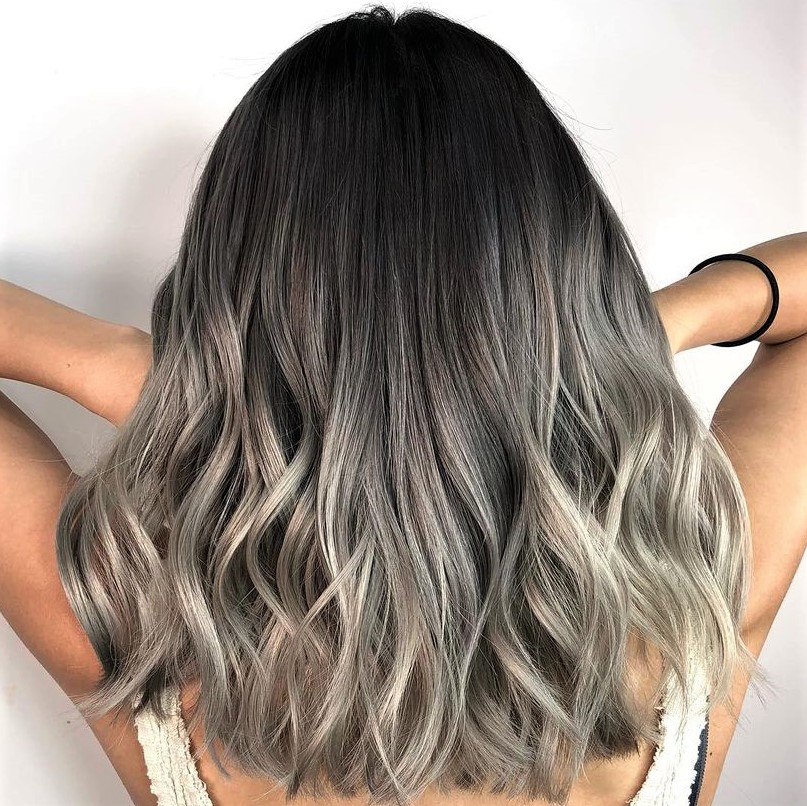 Sun-Kissed and Gray Silver Highlights