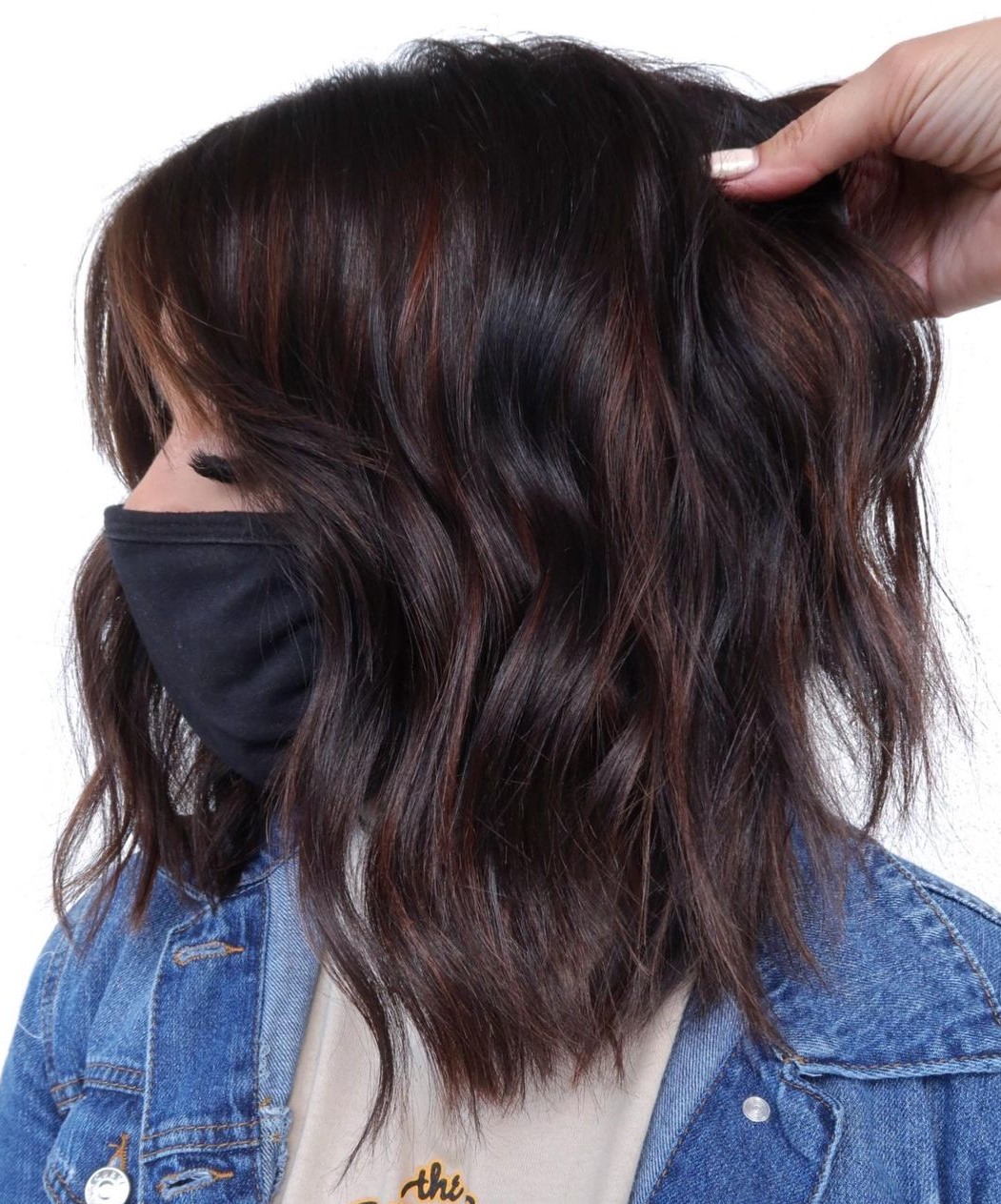 Medium Shag with Bangs