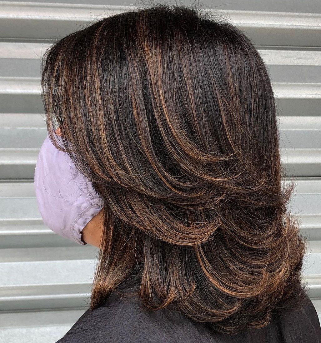Medium Short Haircut with Layers