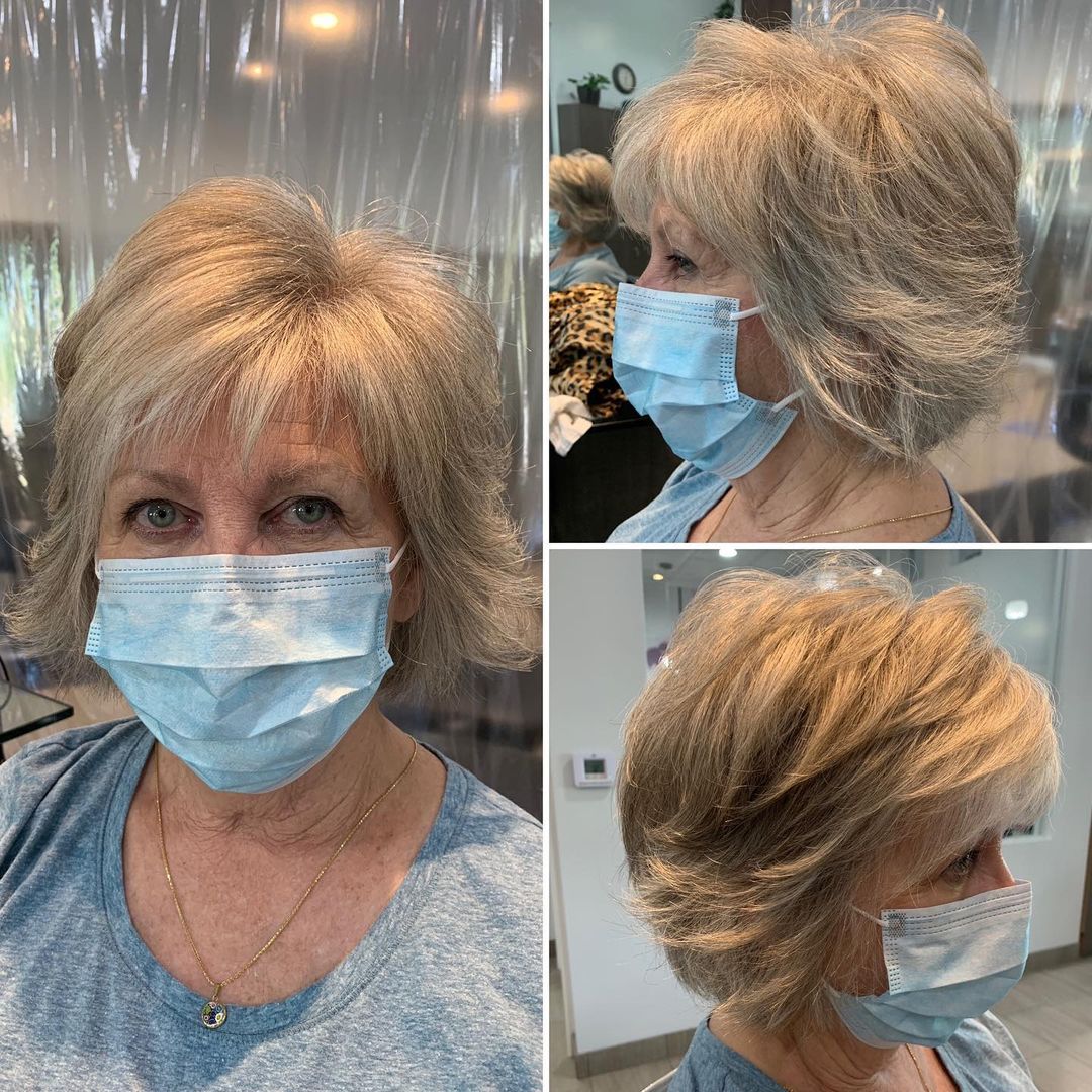 Shaggy Bob for Fine Hair