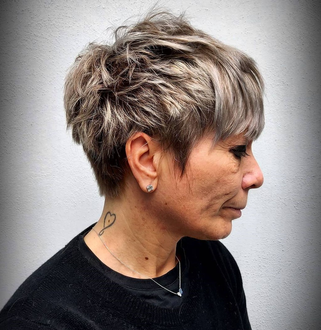 Female Short Choppy Haircut