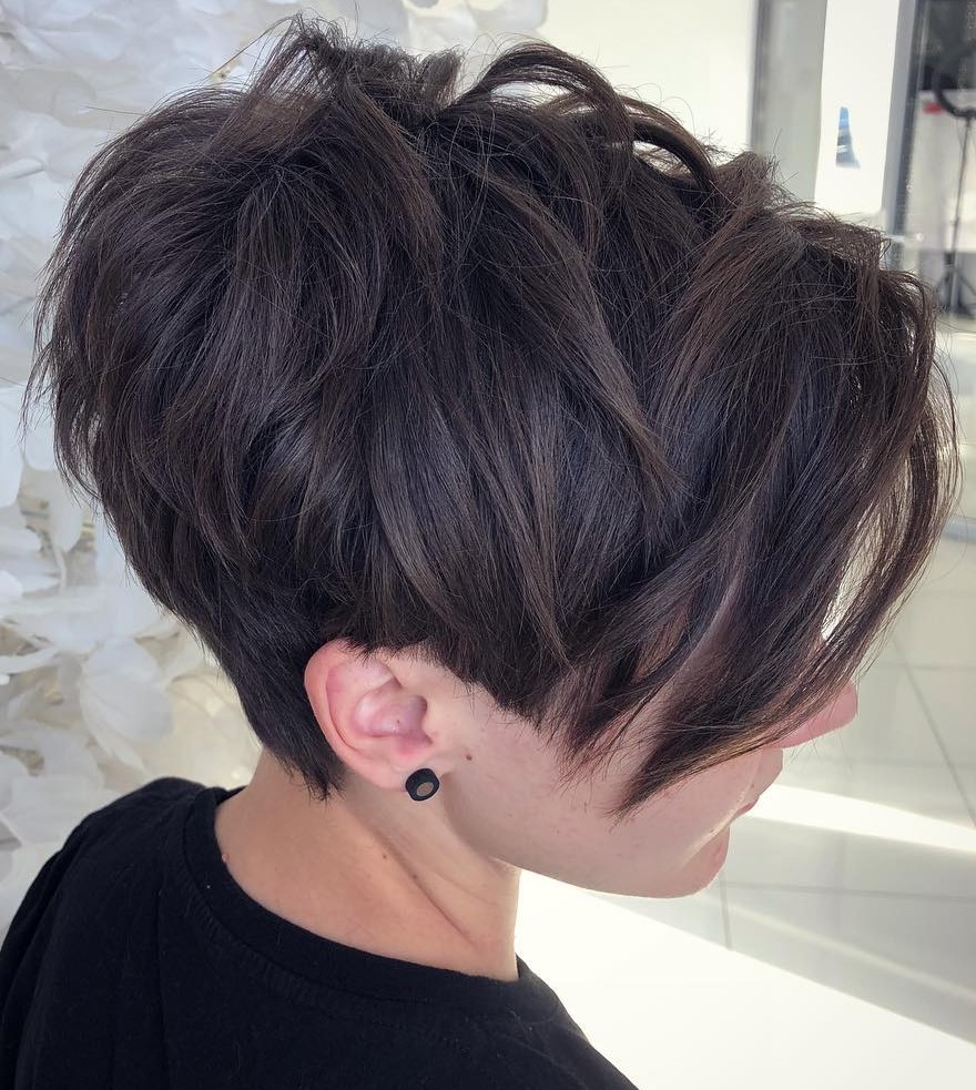 Choppy Pixie Cut for Thick Hair