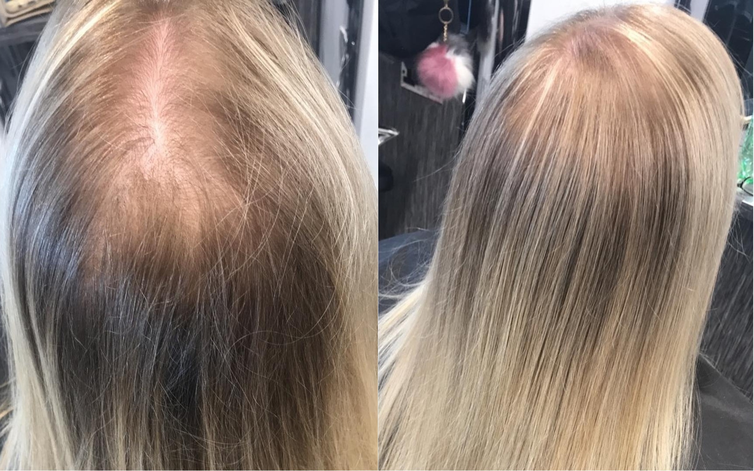 Blonde Highlights for Super Thin Hair