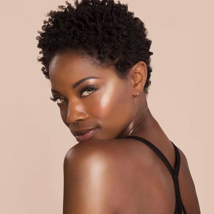 hair color for hazel eyes and dark brown skin tone