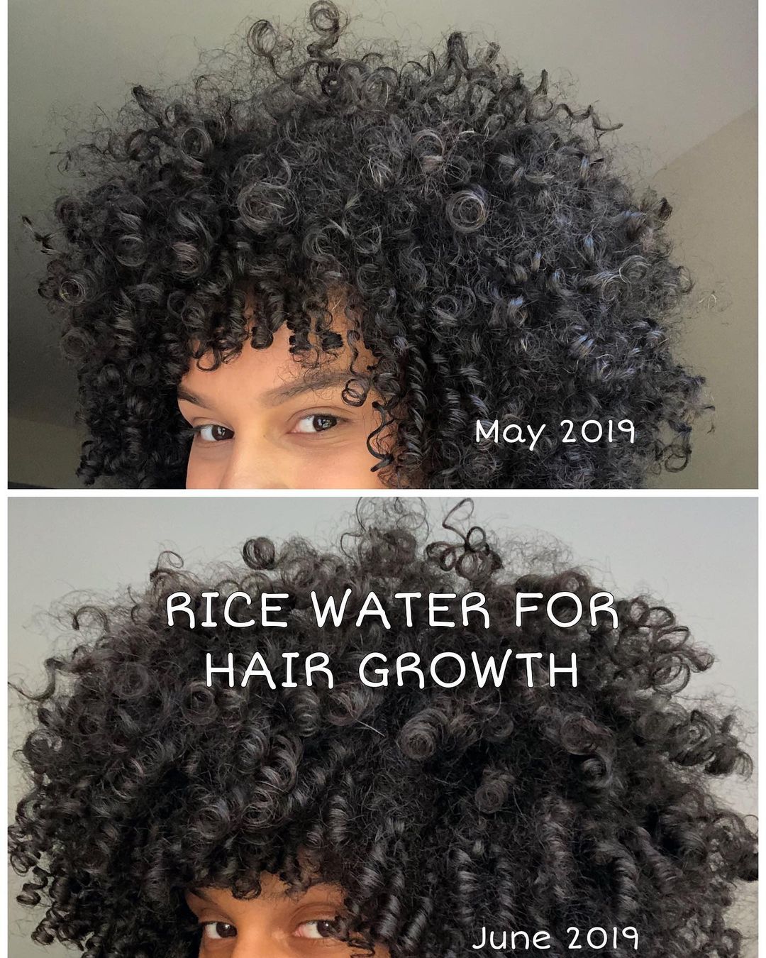 One Year Rice Water for Hair Results