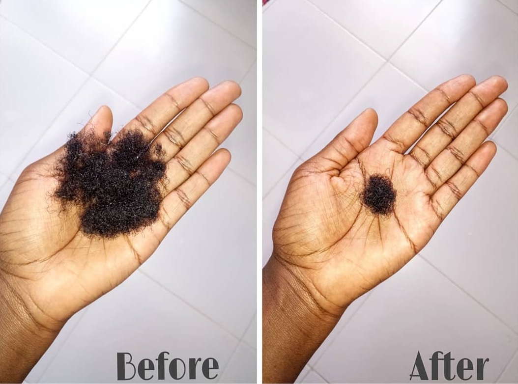 Rice Water Before After Effect