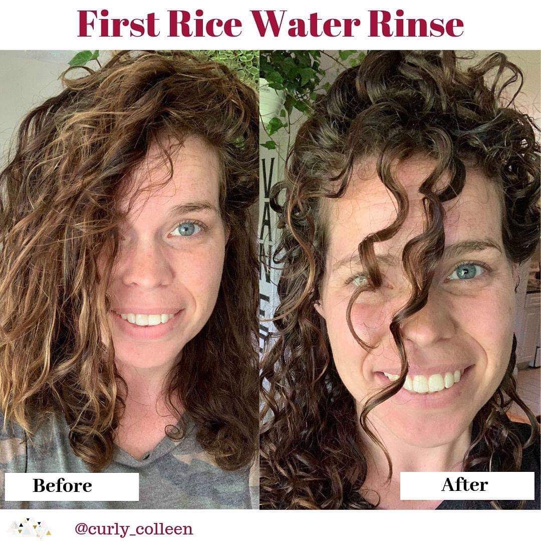One Wash Rice Water for Hair Results
