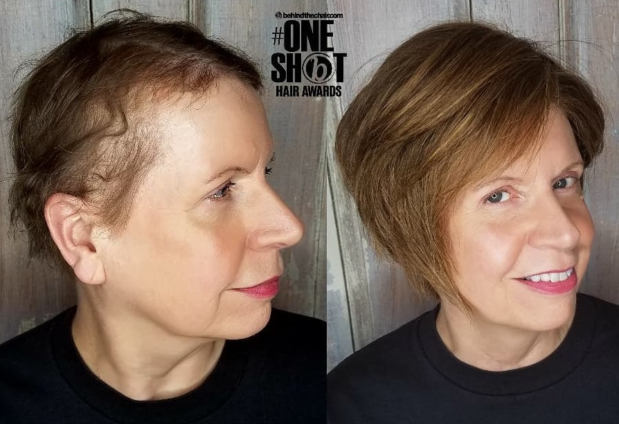Short Wig for Women with Very Thin Hair