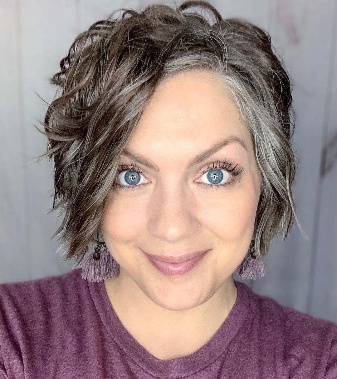 Youthful Natural Gray Hair